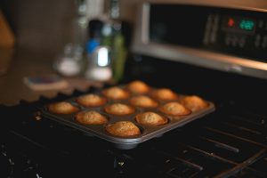 Free Stock Photos for Blogs - Banana Muffins in a Pan