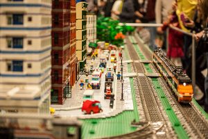 Free Stock Photos for Blogs - City Made of Legos 1