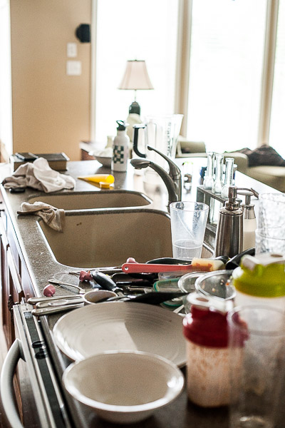 Free Stock Photos for Blogs - Messy Kitchen Counter 2