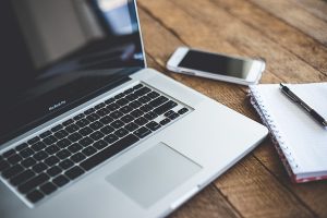 Free Stock Photos for Blogs - Laptop Computer and Iphone 6