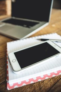 Free Stock Photos for Blogs - Laptop Computer and Iphone 9