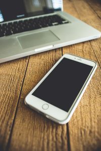 Free Stock Photos for Blogs - Laptop Computer and Iphone 12