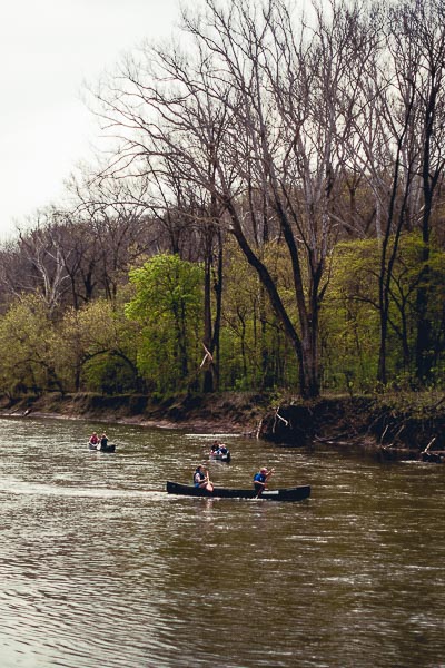 Free Stock Photos for Blogs - Canoeing on the River 1