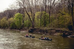 Free Stock Photos for Blogs - Canoeing on the River 2