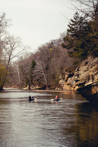 Free Stock Photos for Blogs - Canoeing on the River 3