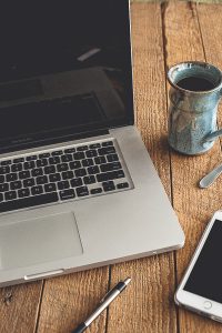 Free Stock Photos for Blogs - Laptop and Coffee 3