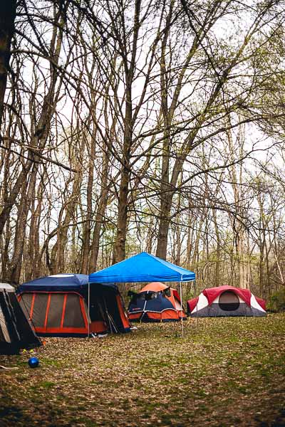 Free Stock Photos for Blogs - Camping Trip Tents 2