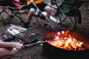 Free Stock Photos for Blogs - Campfire Marshmallow Smores 2