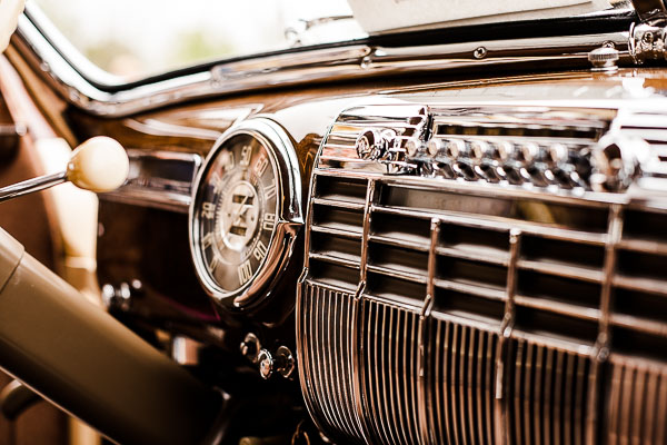 Free Stock Photos for Blogs - Classic Car Dashboard 1