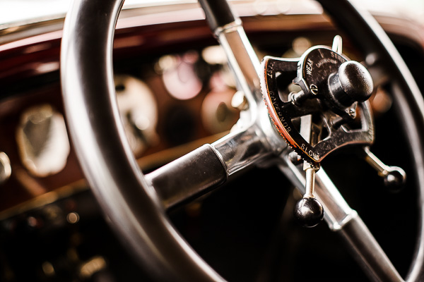 Free Stock Photos for Blogs - Classic Car Steering Wheel 7