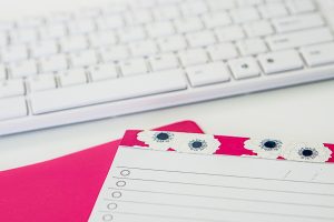 Free Stock Photos for Blogs - Hot Pink Office Desk 19