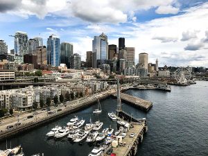 Free Stock Photos for Blogs - Port of Seattle Skyline