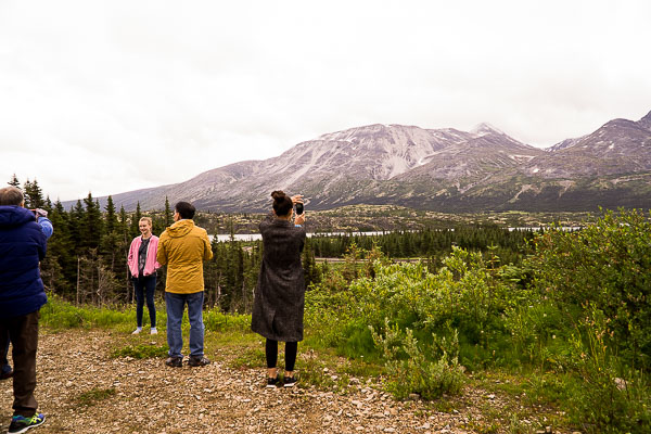 Free Stock Photos for Blogs - Tourists in the Yukon Mountains